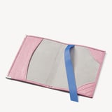 Passport Cover Deep Shine Powder Lilac Small Croc