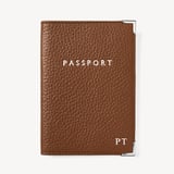 Passport Cover Tobacco Pebble