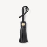 Camera Crossbody Black Woven Leather