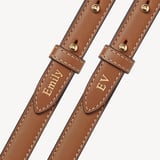 Camera Crossbody Tan Woven Leather