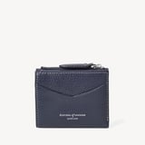 Hudson Multi-Use Pocket Wallet French Navy Milled Pebble