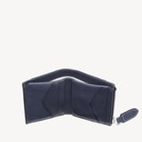 Hudson Multi-Use Pocket Wallet French Navy Milled Pebble
