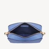 Camera Crossbody Capri Blue Pebble
