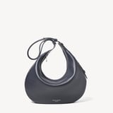 Soho Large Crescent French Navy Milled Pebble