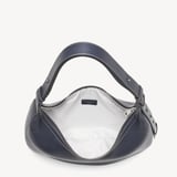 Soho Large Crescent French Navy Milled Pebble