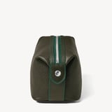 Reporter Wash Bag Forest Green Pebble