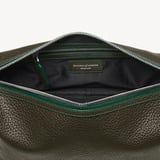 Reporter Wash Bag Forest Green Pebble