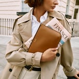 Large Ella Pouch Smooth Tan