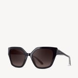 Como Square Sunglasses Black Crystal 