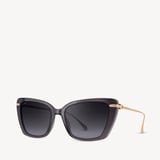 Resort Cat-Eye Sunglasses Storm Grey Crystal
