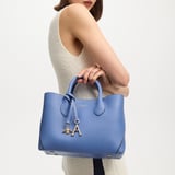 Midi London Tote Capri Blue Pebble