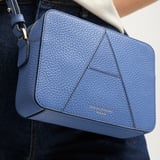 Camera Crossbody Capri Blue Pebble