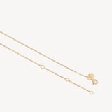 Gemstone Necklace White Topaz & 18ct Gold Vermeil