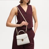 Midi Mayfair® 2 White Metallic Lizard