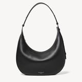 Soho Large Crescent Black Milled Pebble