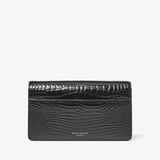 Mayfair®Clutch Black Patent Croc