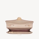 Mayfair®Clutch Soft Taupe Patent Croc