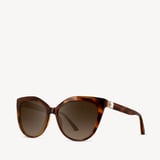 Ascot Cat-Eye Sunglasses Tortoiseshell 