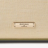Midi Mayfair® Ivory Canvas Raffia