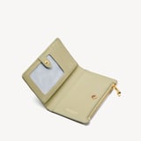 Mayfair® Coin & Card Wallet Deep Shine Pistachio Small Croc