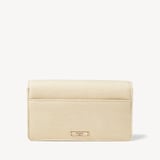 Mayfair®Clutch Ivory Canvas Raffia
