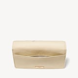 Mayfair®Clutch Ivory Canvas Raffia