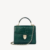 Midi Mayfair® Evergreen Patent Croc