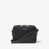 Camera Crossbody with Changeable Straps Black Pebble