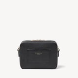Camera Crossbody with Changeable Straps Black Pebble