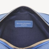 Camera Crossbody with Changeable Straps Capri Blue Pebble