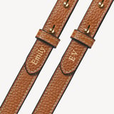 Camera Crossbody with Changeable Straps Tan Pebble