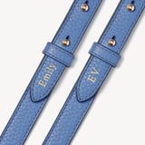 Camera Crossbody with Changeable Straps Capri Blue Pebble