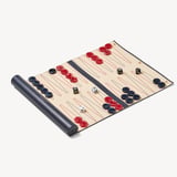 Travel Backgammon Set Navy Pebble