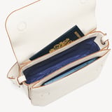 Ella Grande Crossbody Ivory Pebble