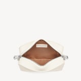 Camera Crossbody with Changeable Straps Chalk White Pebble
