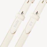 Camera Crossbody with Changeable Straps Chalk White Pebble