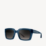 Hamptons Rectangular Sunglasses Blue Crystal 