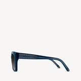 Hamptons Rectangular Sunglasses Blue Crystal 