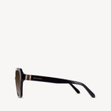 Hudson Square Sunglasses Black 