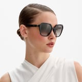 Hudson Square Sunglasses Black 