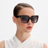 Libretto Square Sunglasses Black 