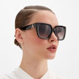 Libretto Square Sunglasses Black 