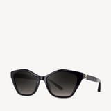 Chelsea Cat-Eye Sunglasses Black 