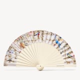 Hand Fan & Fan Case Collection Smooth Tan