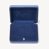 Large Travel Jewellery Case Capri Blue Pebble