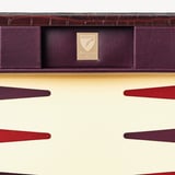 17-inch Backgammon Set Deep Shine Amazon Brown Croc