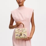 Midi Mayfair® Ivory Canvas Raffia