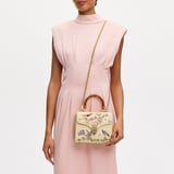 Midi Mayfair® Ivory Canvas Raffia
