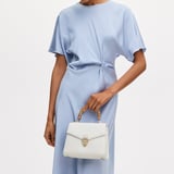 Midi Mayfair® 2 Deep Shine Chalk White Small Croc