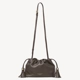 Soho Large Crossbody Pouch Chocolate Milled Pebble